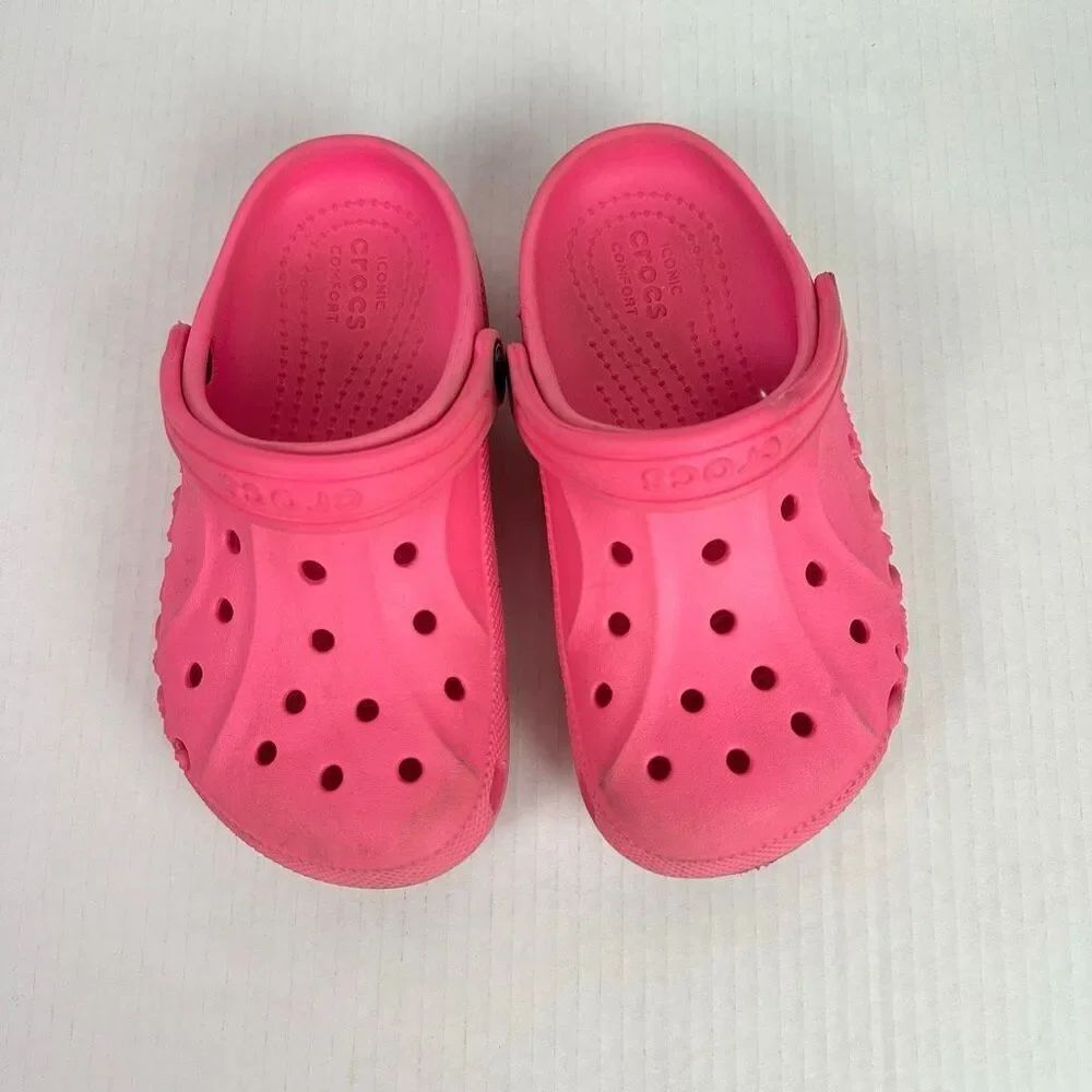 Crocs Baya Kids Clog size J1 Pink